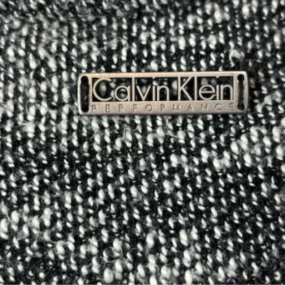 Calvin Klein Performance Quick Dry Sweater Medium Unisex Cowl Neck Pouch Surfer - Picture 9 of 13